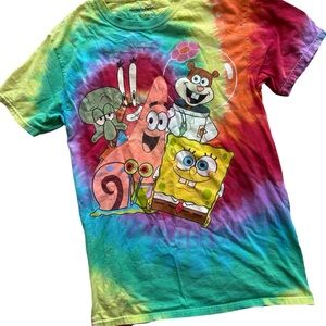 Sponge Bob Tie Dye T shirt